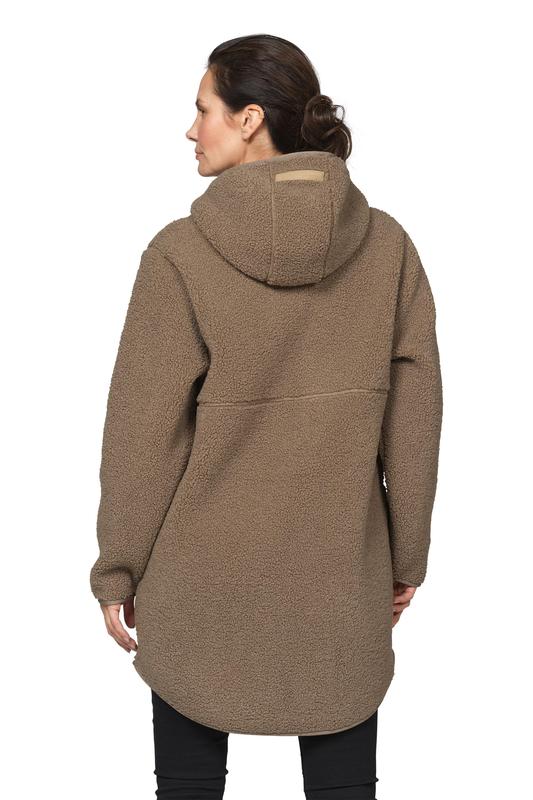 Ilse Jacobsen Bonded PIle Jacket - Greige