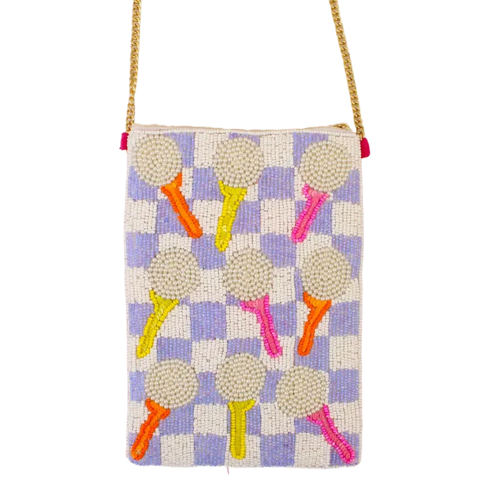 Best of Golf Beaddie Phone Crossbody - Putts and Pearls