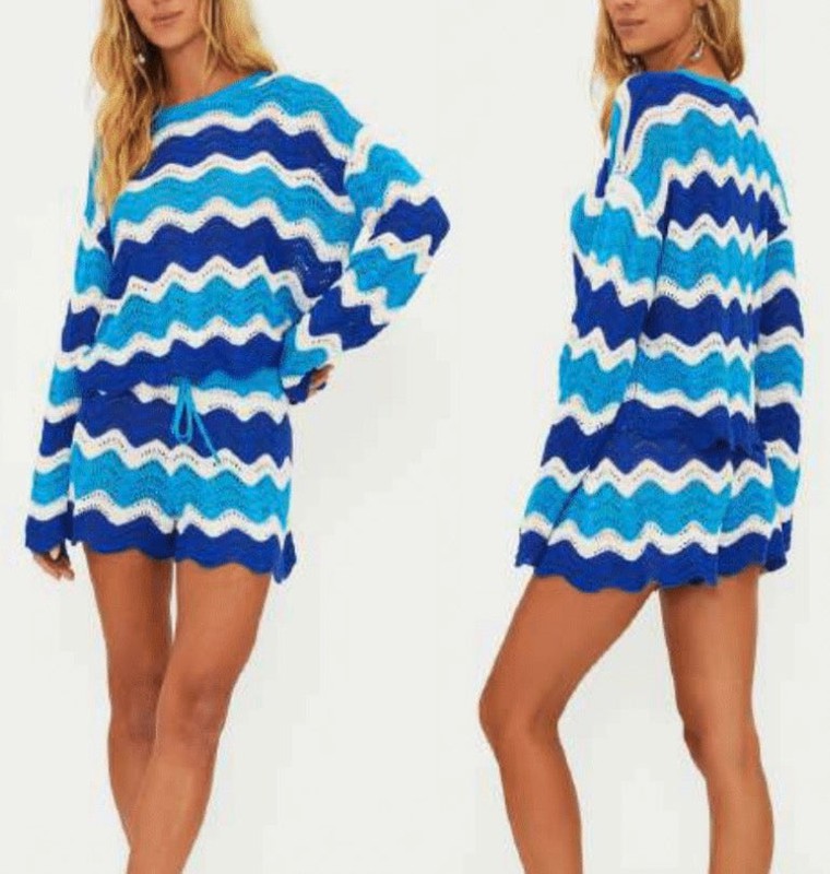 Beach Riot Beach Sweater - Riviera Waves