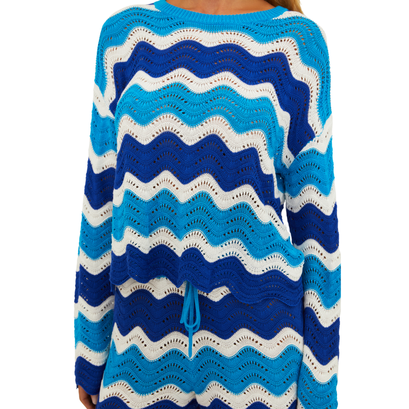 Beach Riot Beach Sweater - Riviera Waves