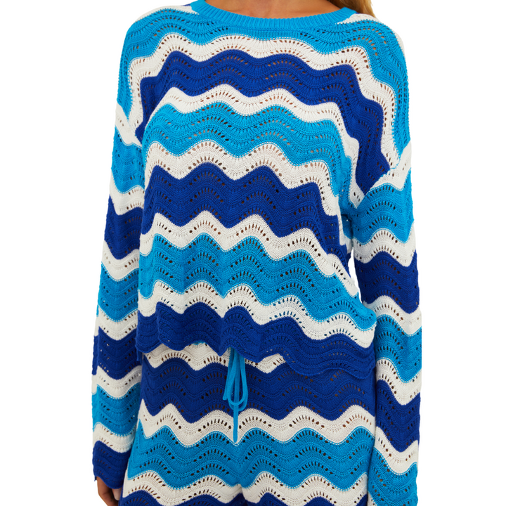 Beach Riot Beach Sweater - Riviera Waves