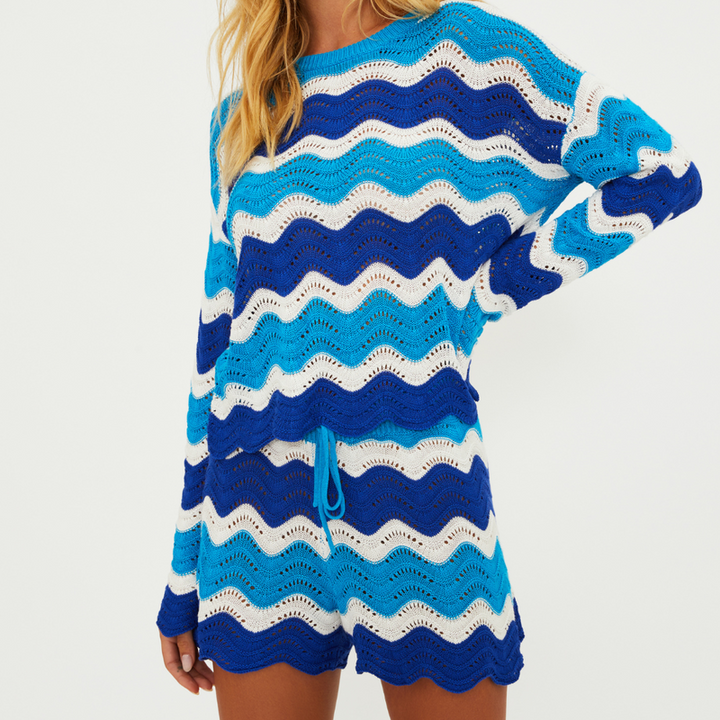Beach Riot Beach Sweater - Riviera Waves