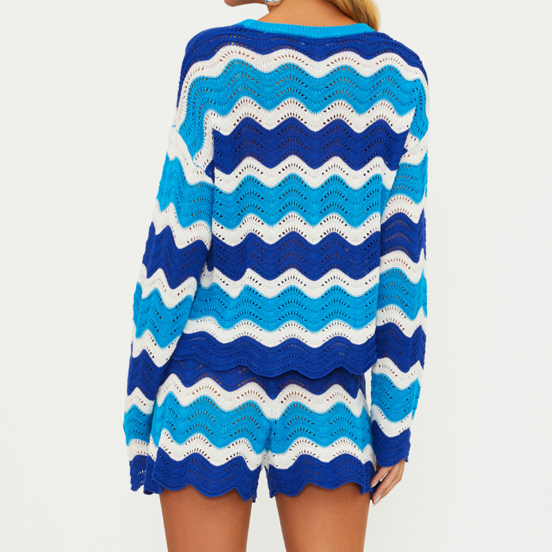 Beach Riot Beach Sweater - Riviera Waves