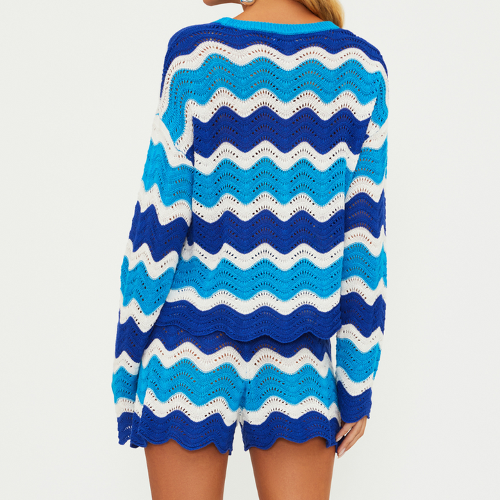 Beach Riot Beach Sweater - Riviera Waves