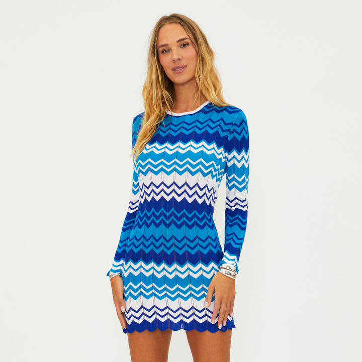 Beach Riot Shea Dress - Antibes Chevron