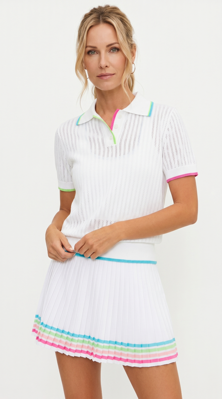 Beach Riot Analie Skirt - Hibiscus Cove