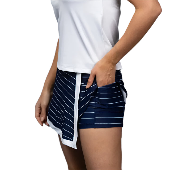 Smith & Quinn Birdie Skort - Anchor Stripe