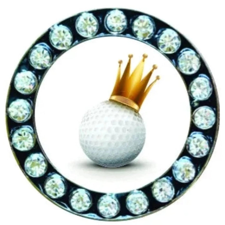 Best Of Golf Crystal Rim Ball Marker - Various