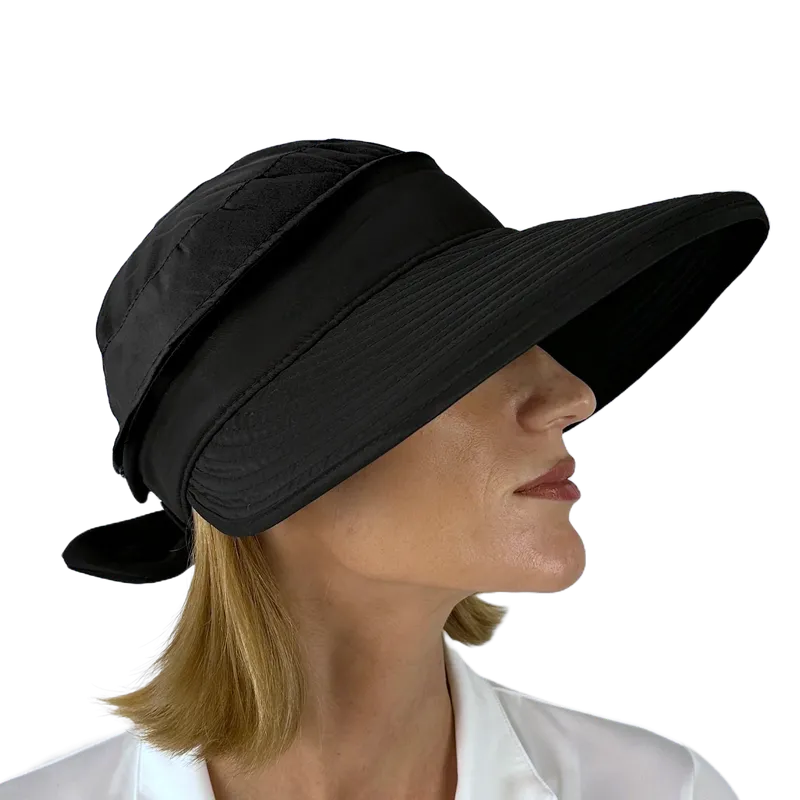 Best Of Golf Sunhat/Visor - Black