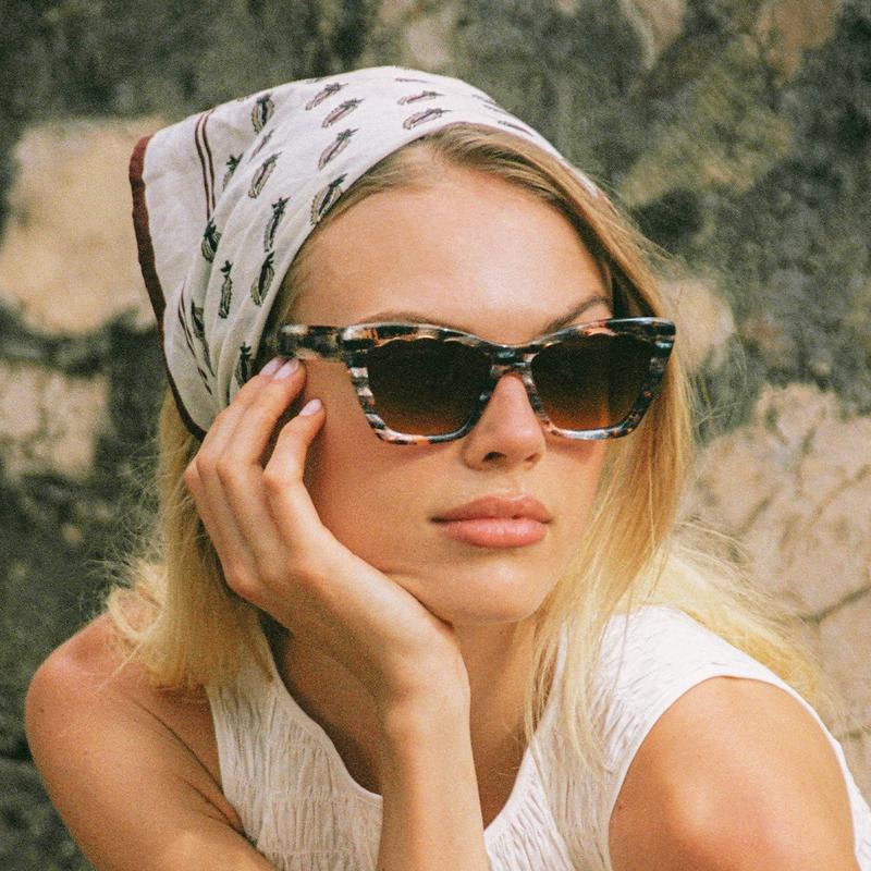 Krewe Brigitte Sunglasses - Plume