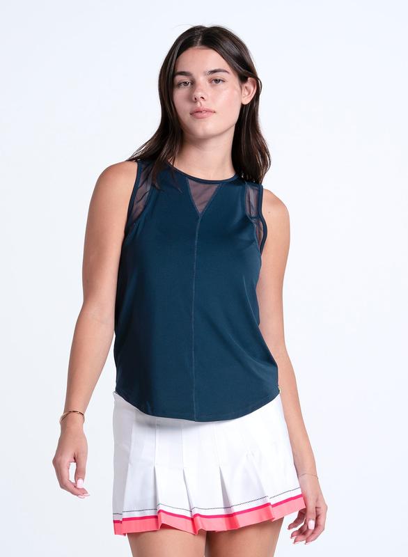 Lucky In Love Glow Set Pleat Skort - White