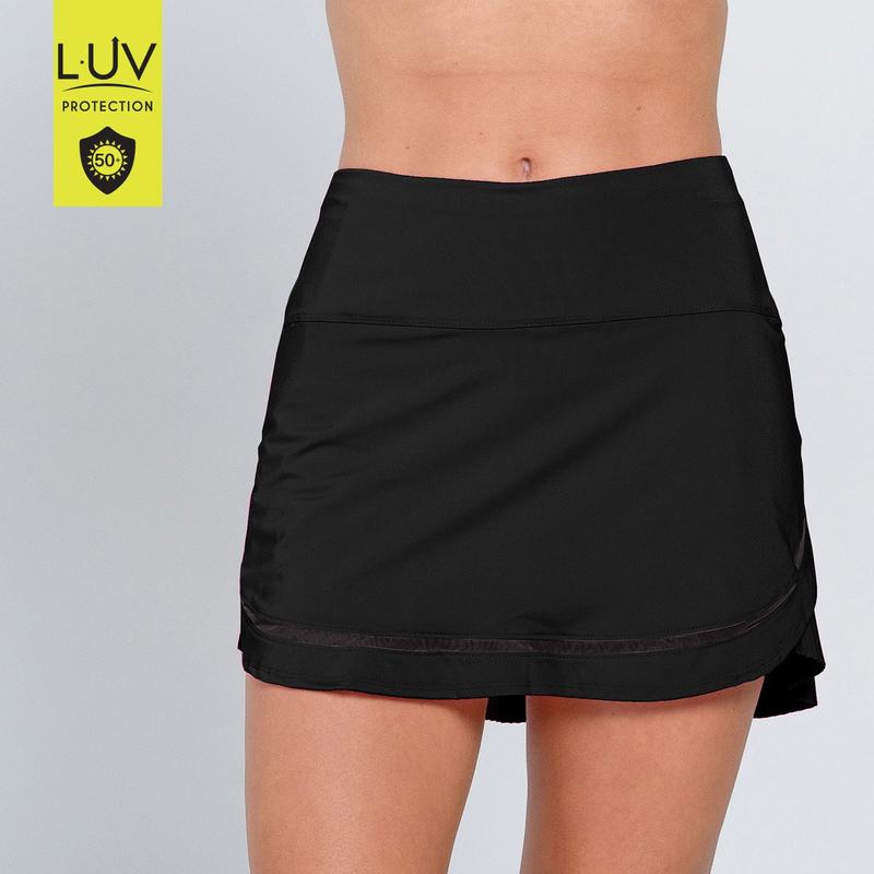 Lucky In Love Revive Skort (14") - Black