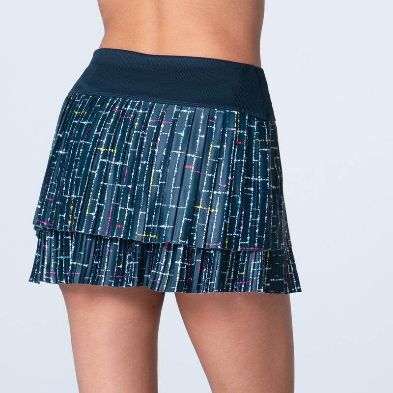 Lucky In Love Lovin Boucle Skort - Navy