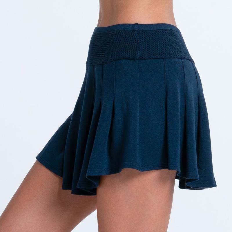 Lucky In Love Chill Day Skort - Navy