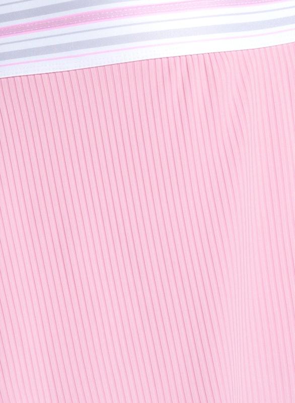 Lucky In Love Hi Waist Paris Weave Skort - Pink