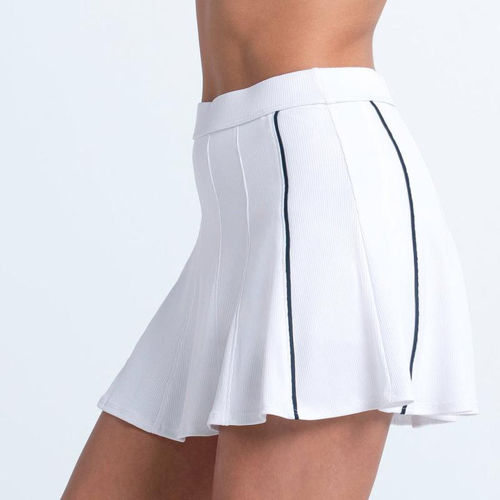 Lucky In Love Multi Gore Skort - White/Navy