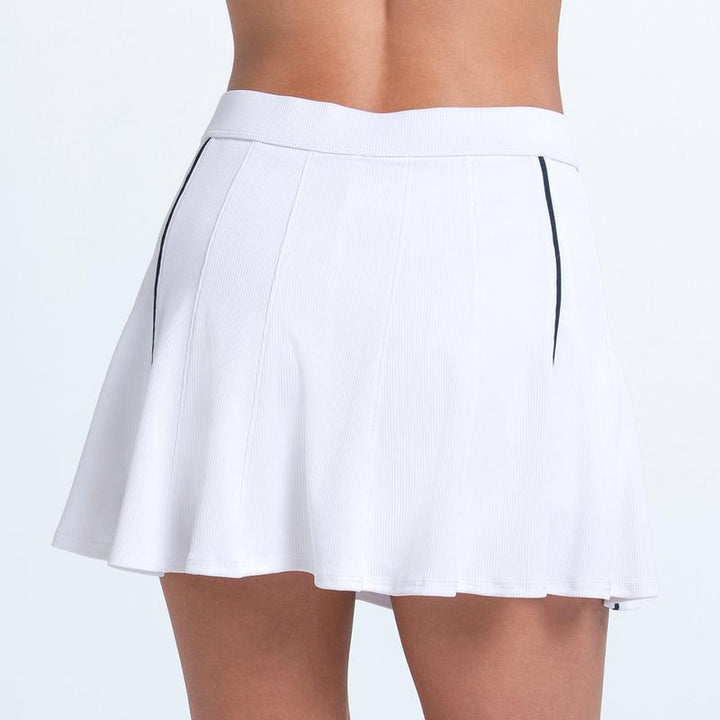 Lucky In Love Multi Gore Skort - White/Navy