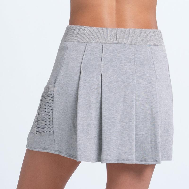 Lucky In Love Breezy Cargo Skort - Grey