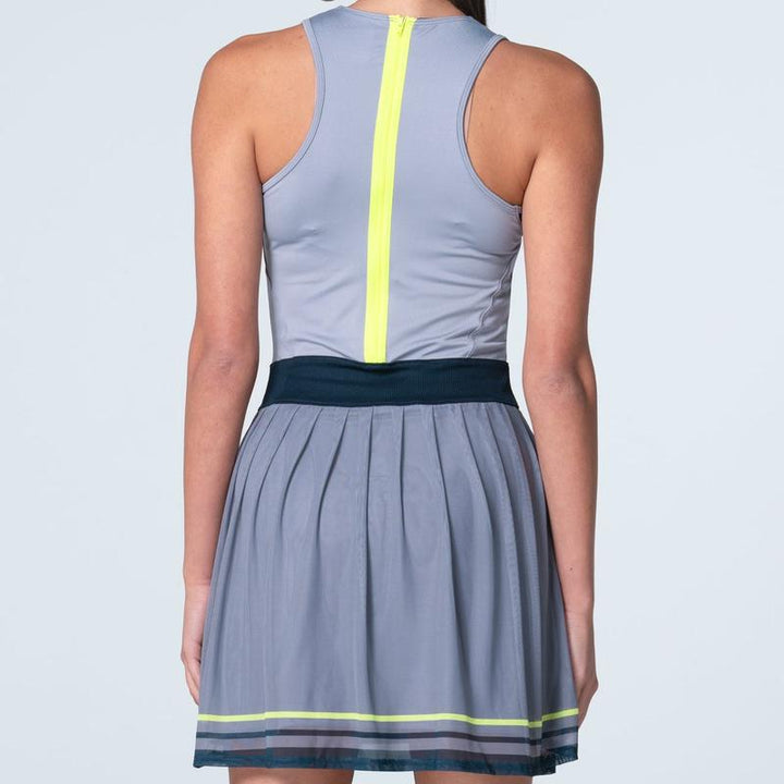 Lucky In Love Kinetic Energy Dress - Grey