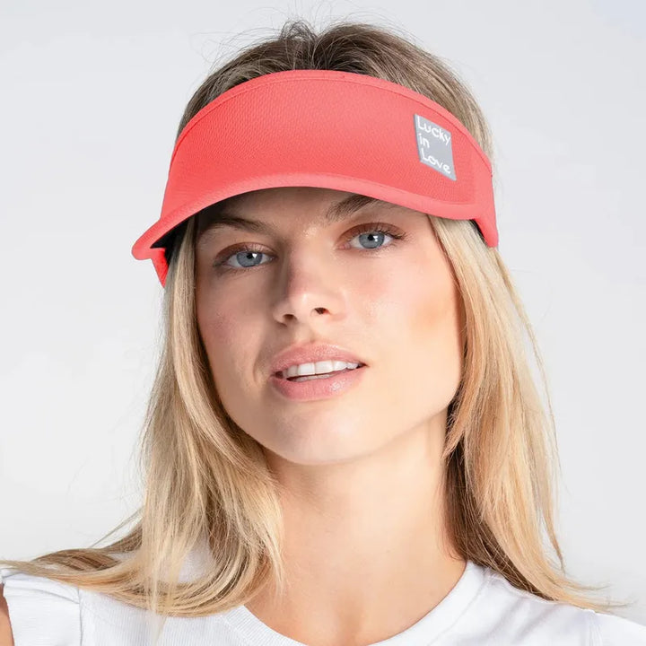 Lucky In Love Logo Visor