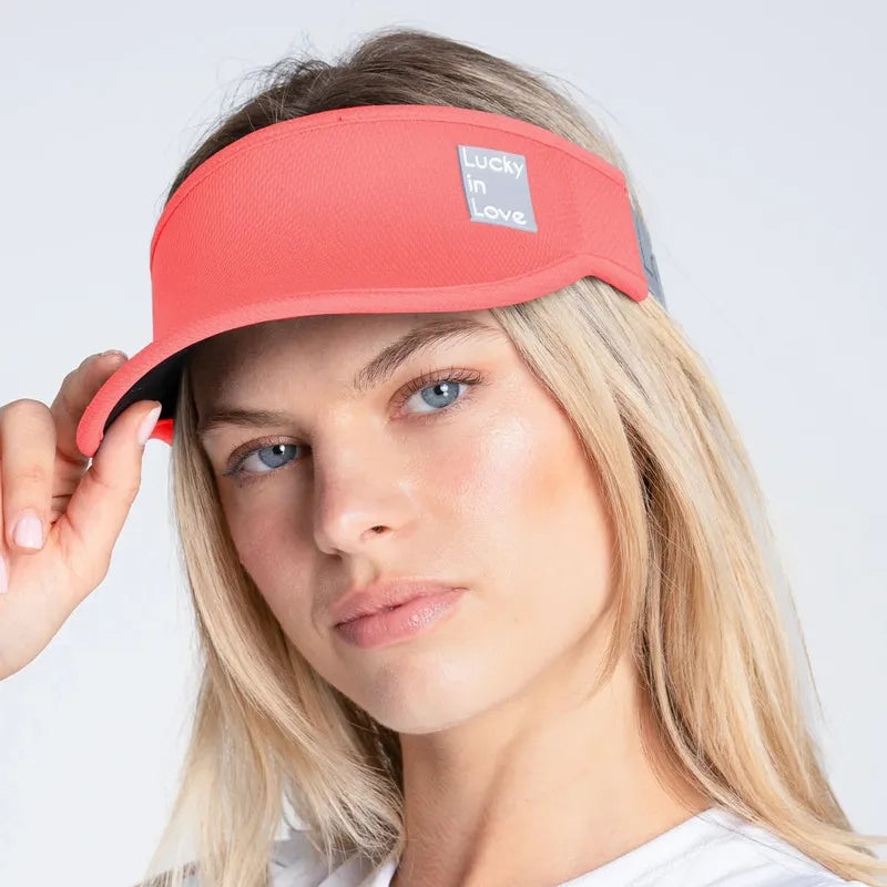 Lucky In Love Logo Visor