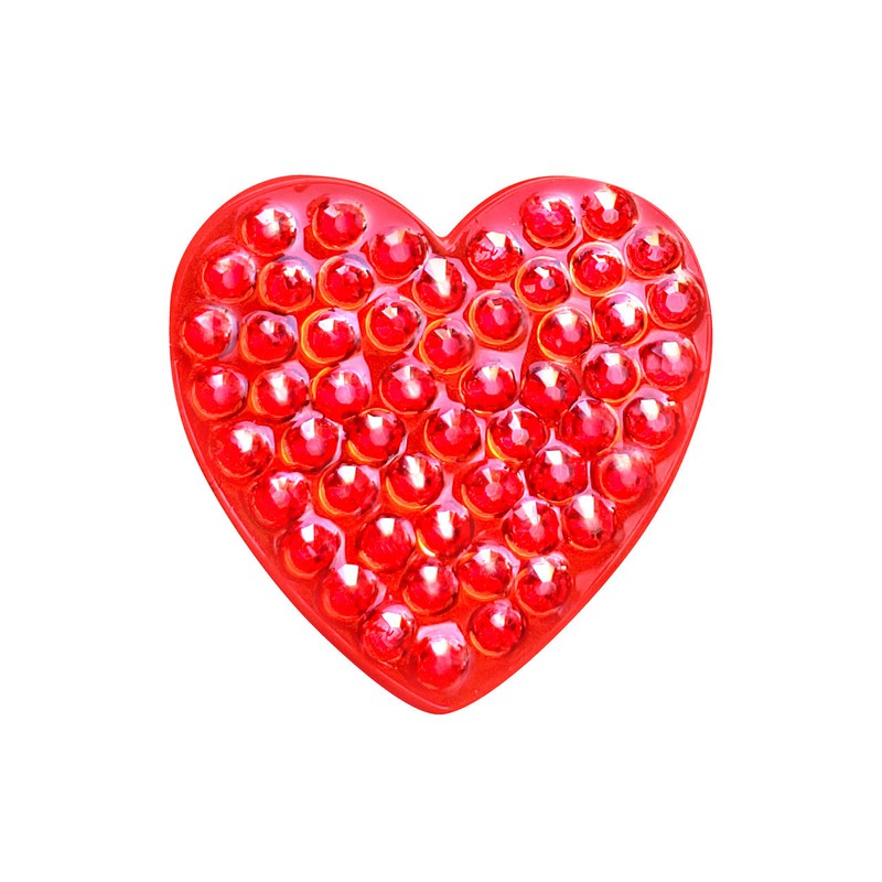 Navika Crystal Ball Marker Kicks Set - Red Heart