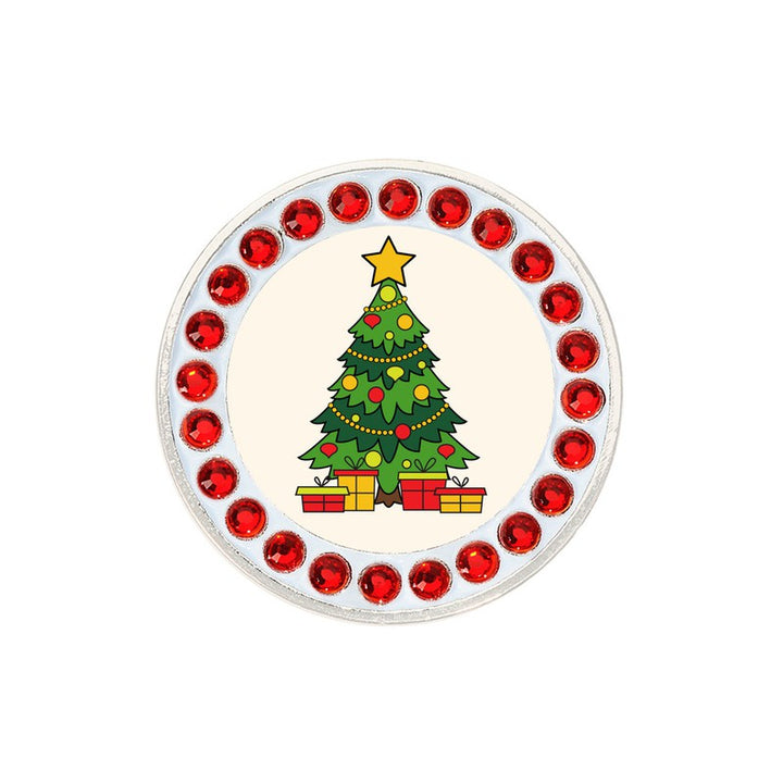 Navika Swarovski Crystal Xmas Ball Markers