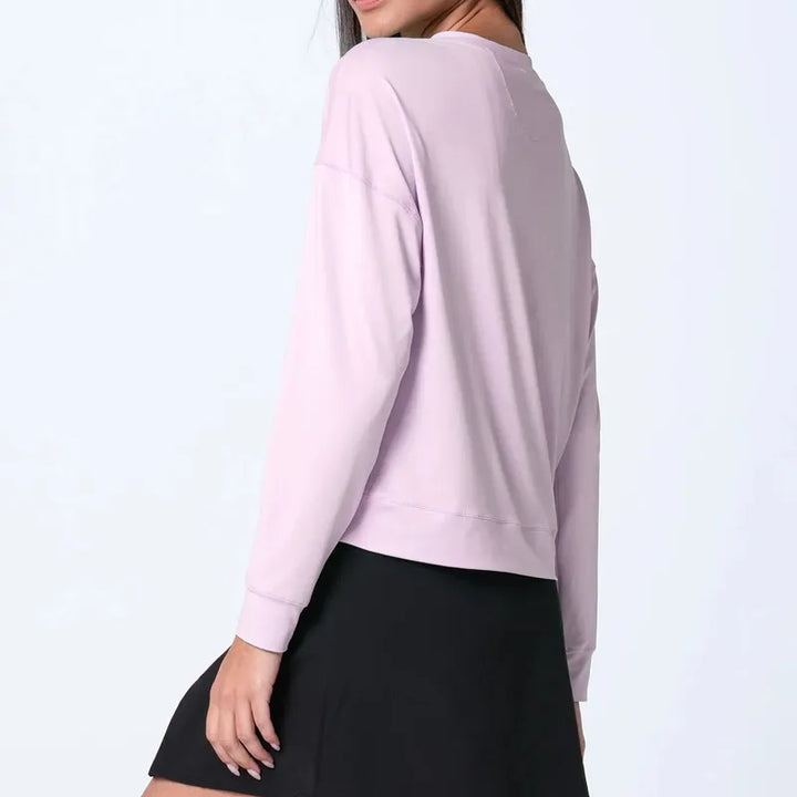 Lucky in Love Hype L/S - Pink Sand