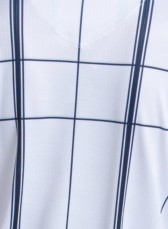 Lucky In Love Preppy Love L/S Top - White