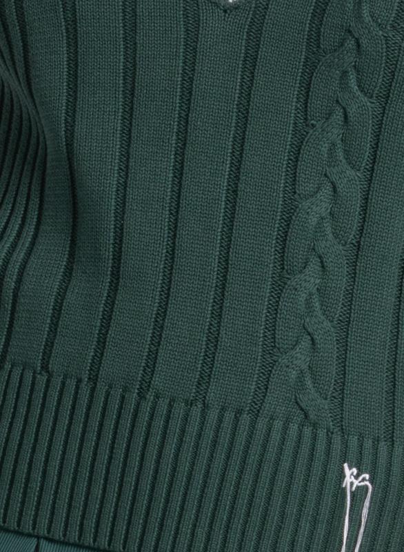 Lucky In Love Ivy Court Vest - Green