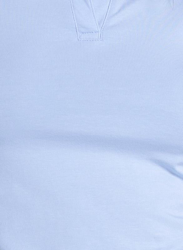 Lucky in Love Pima Matchday Polo - Blue