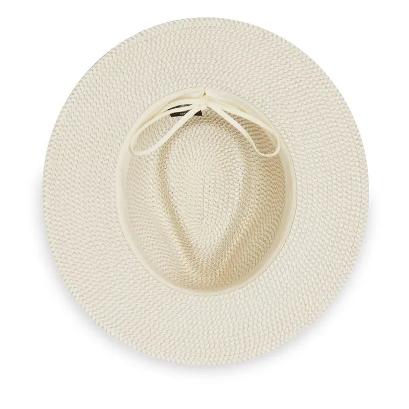 Wallaroo Charlie Fedora - Ivory/Pewter