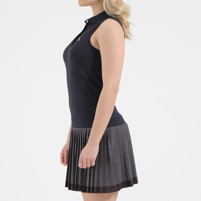 Chervò Jitter S/L Dress - Black