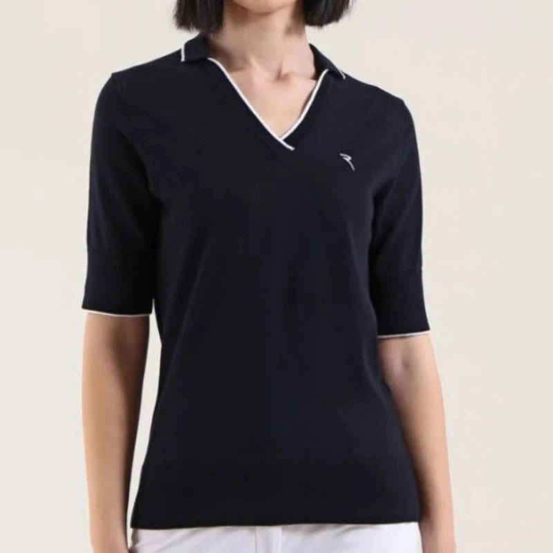 Chervò Neva S/S Polo - Navy