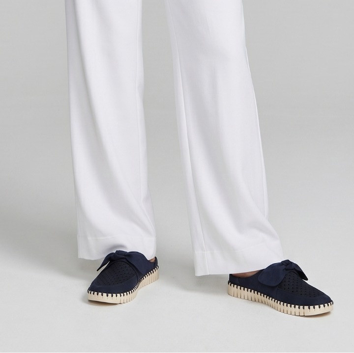 Ilse Jacobsen Tulip Slip In Shoe - Navy