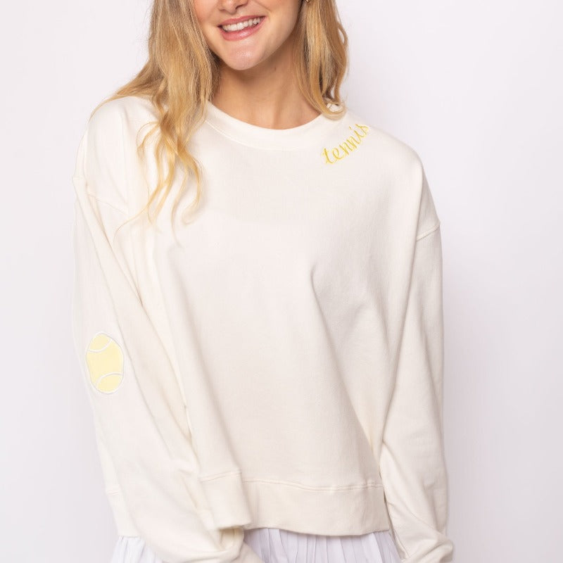 CourtLife Tennis Ball Sweatshirt