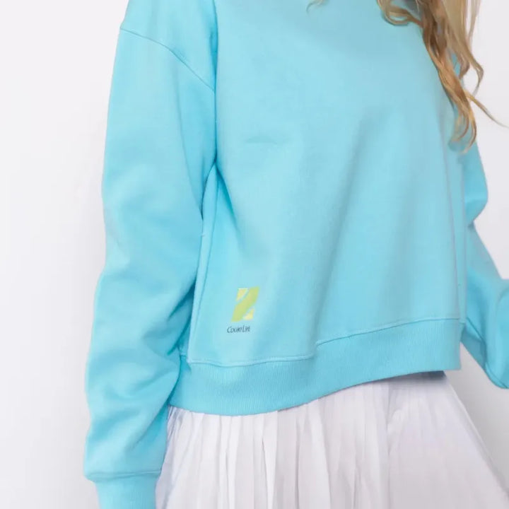 CourtLife Happiest On The Tennis Court Sweatshirt - Various Colours