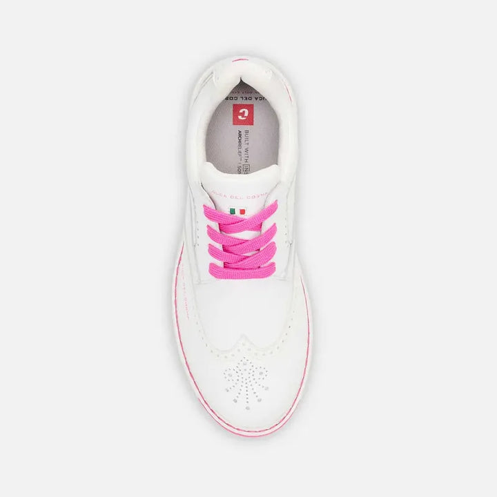 Duca Del Cosma Tuscania Golf Shoe - Whte/Knockout