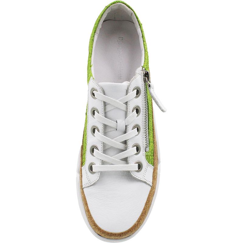Django & Juliette Torry Sneaker - White/Lime