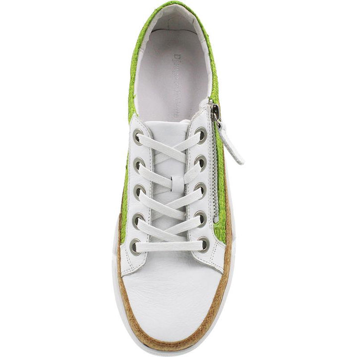 Django & Juliette Torry Sneaker - White/Lime