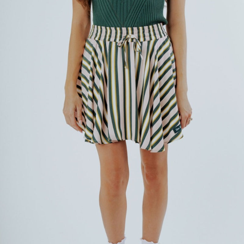 Fore All Willow Skort - Striped