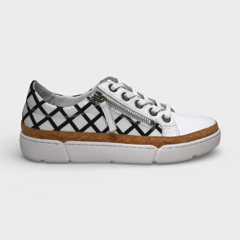 Django & Juliette Torry Sneaker - White/Black