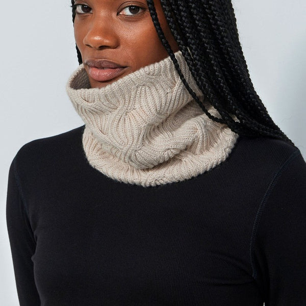 Daily Sports Ermont Neck Warmer - Beige – Open Court