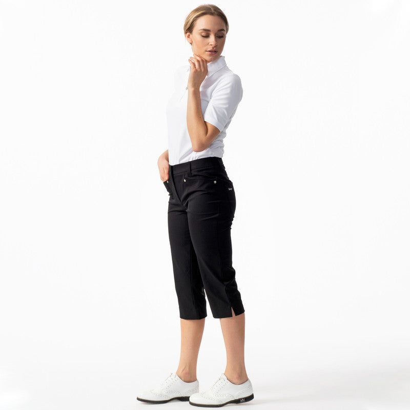 Daily Sports Lyric Capri - Black