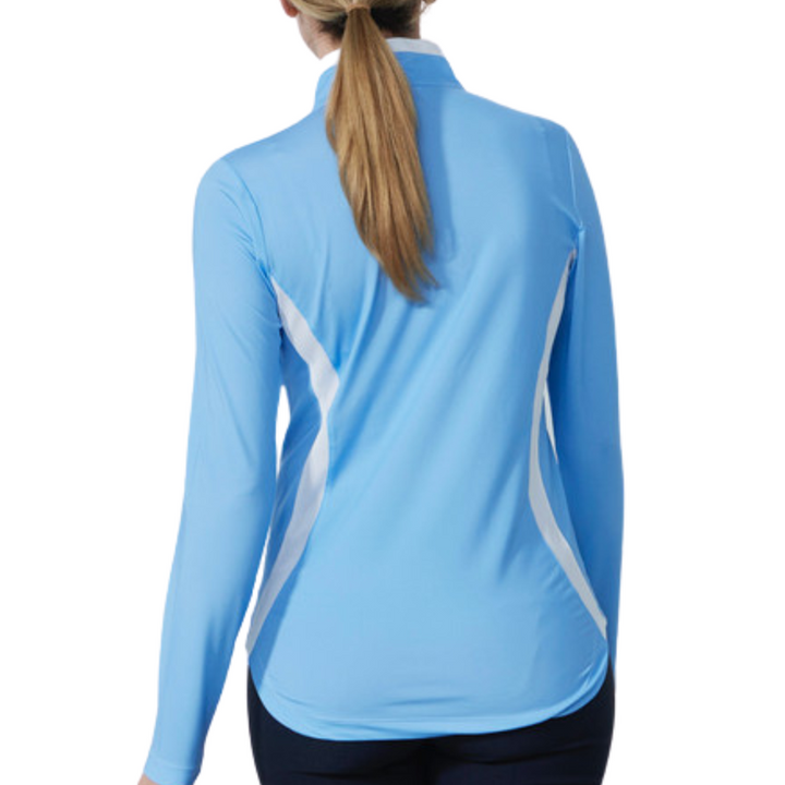 Daily Sports Vichy Mock Top - Belle Blue