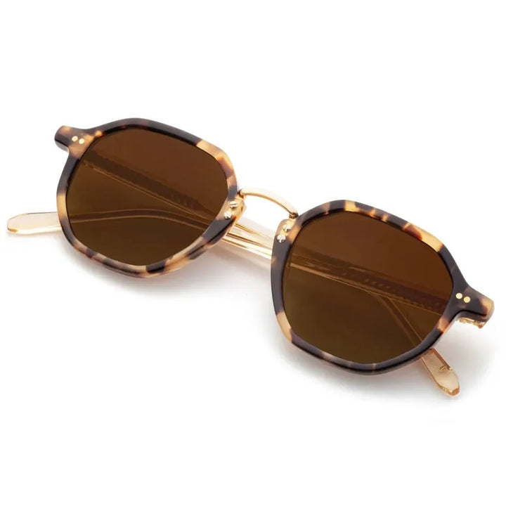 Krewe Dakota Sunglasses - 18K Iberia/Haze