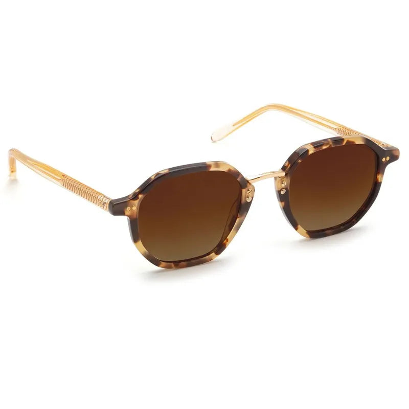 Krewe Dakota Sunglasses - 18K Iberia/Haze