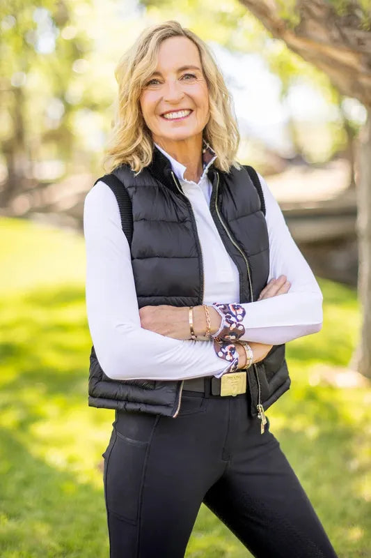 Kastel Quilted Vest - Black