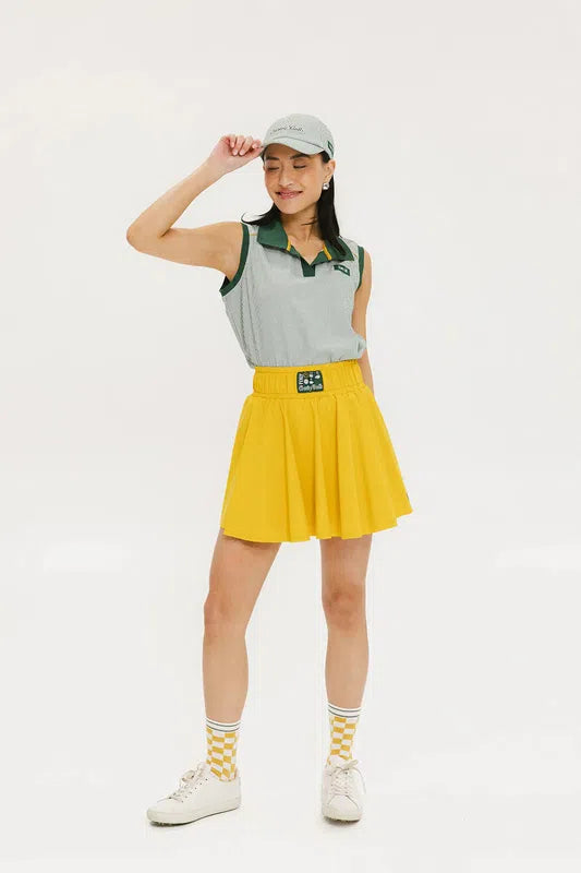 Fore All Pauline S/L Polo - Green Stripe