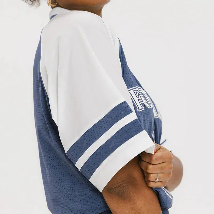 Fore All Ilona Warm-up Polo - Indigo